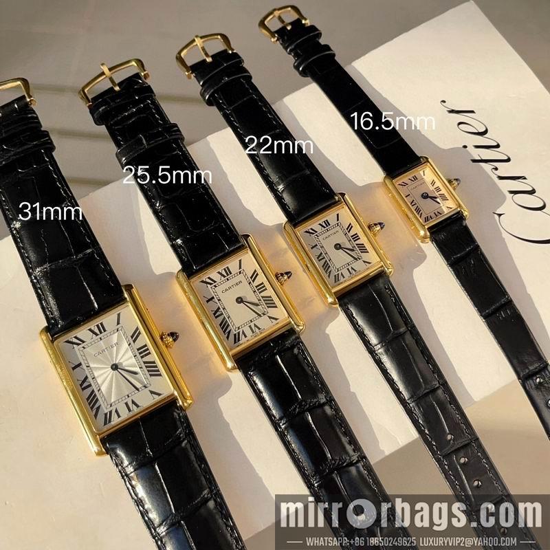 Cartier Mini16.5X24mm S22X29mm L25.5X33mm XL31X40mm 022369