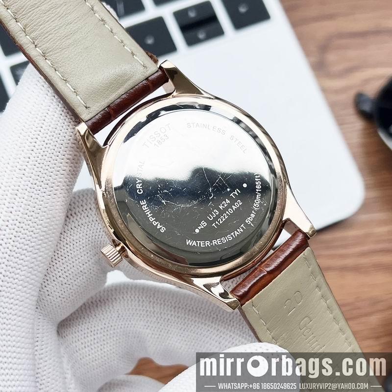 Tissot men40X7.5mm woman30X7.5mm 101557