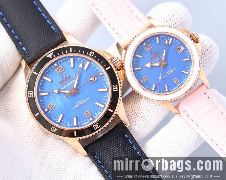 Omega men 41mm women 33mm M138