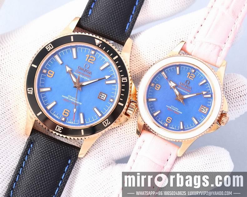 Omega men 41mm women 33mm M138