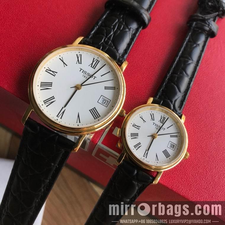 Tissot men 38mm women 28mm M02