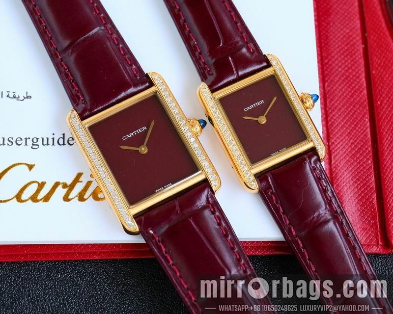 Cartier M33.7X25.5mm S29.5X22mm 123108