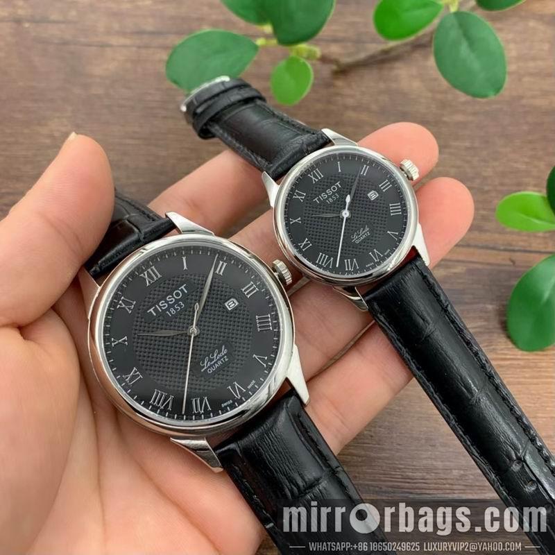 Tissot man 41mm woman 28mm 113005