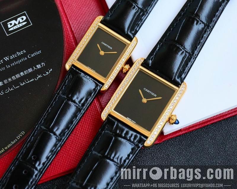 Cartier M33.7X25.5mm S29.5X22mm 123108