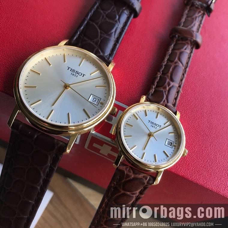 Tissot men 38mm women 28mm M01