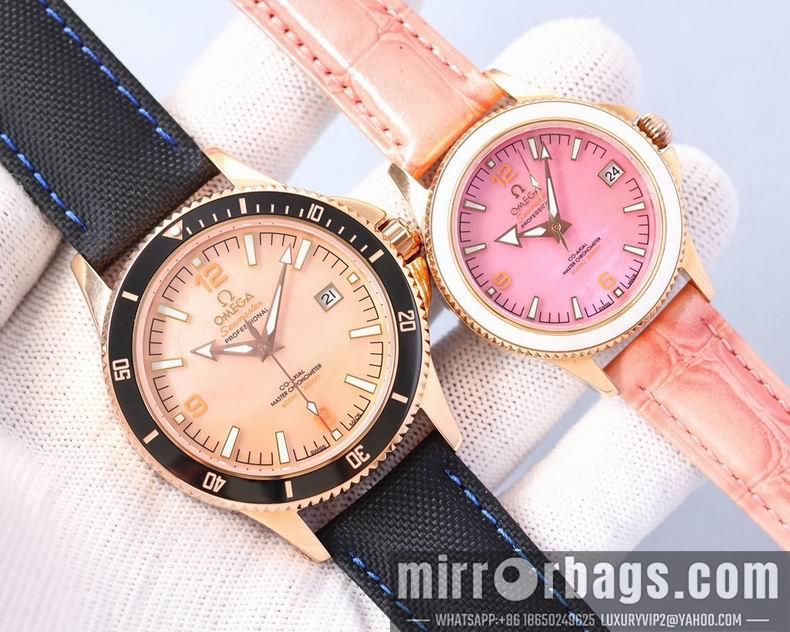 Omega men 41mm women 33mm M138