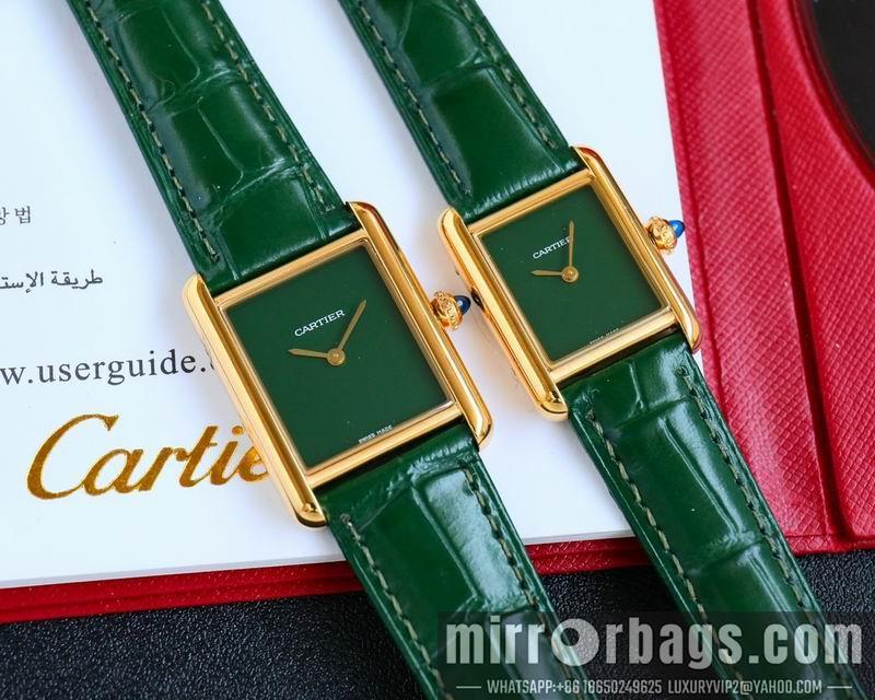 Cartier M33.7X25.5mm S29.5X22mm 123109