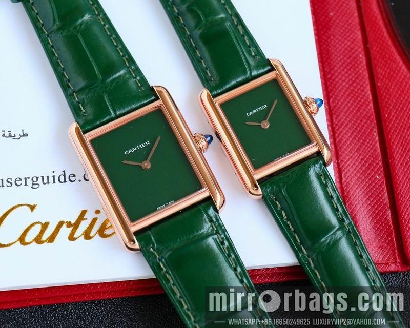 Cartier M33.7X25.5mm S29.5X22mm 123107