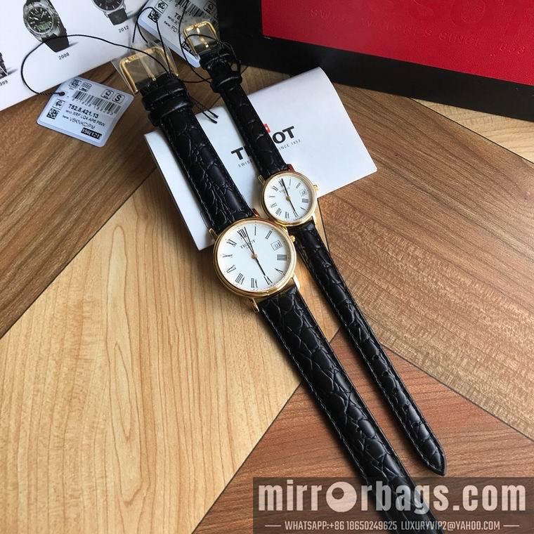 Tissot men 38mm women 28mm M02