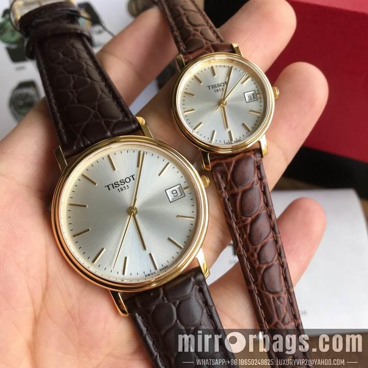 Tissot men 38mm women 28mm M01