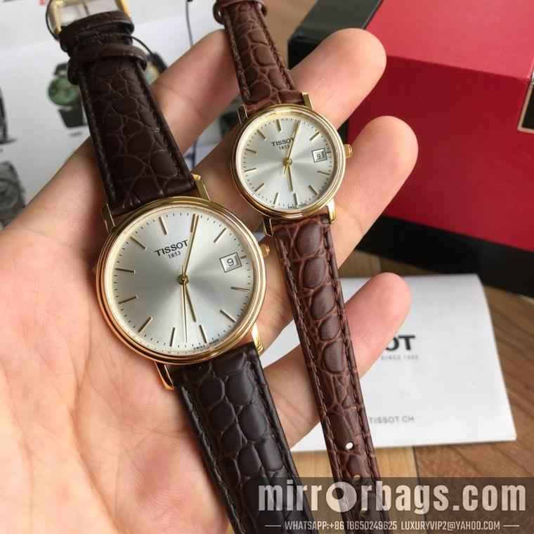Tissot men 38mm women 28mm M01