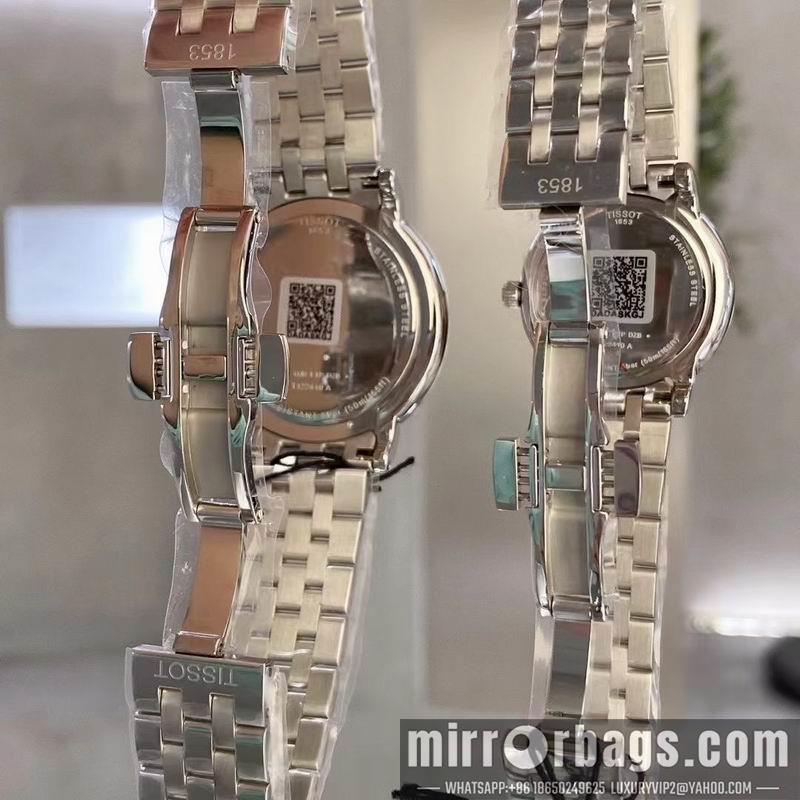 Tissot man 41mm woman 28mm 113009
