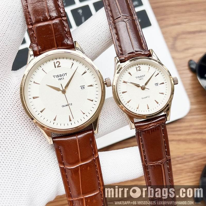Tissot men40X7.5mm woman30X7.5mm 101557