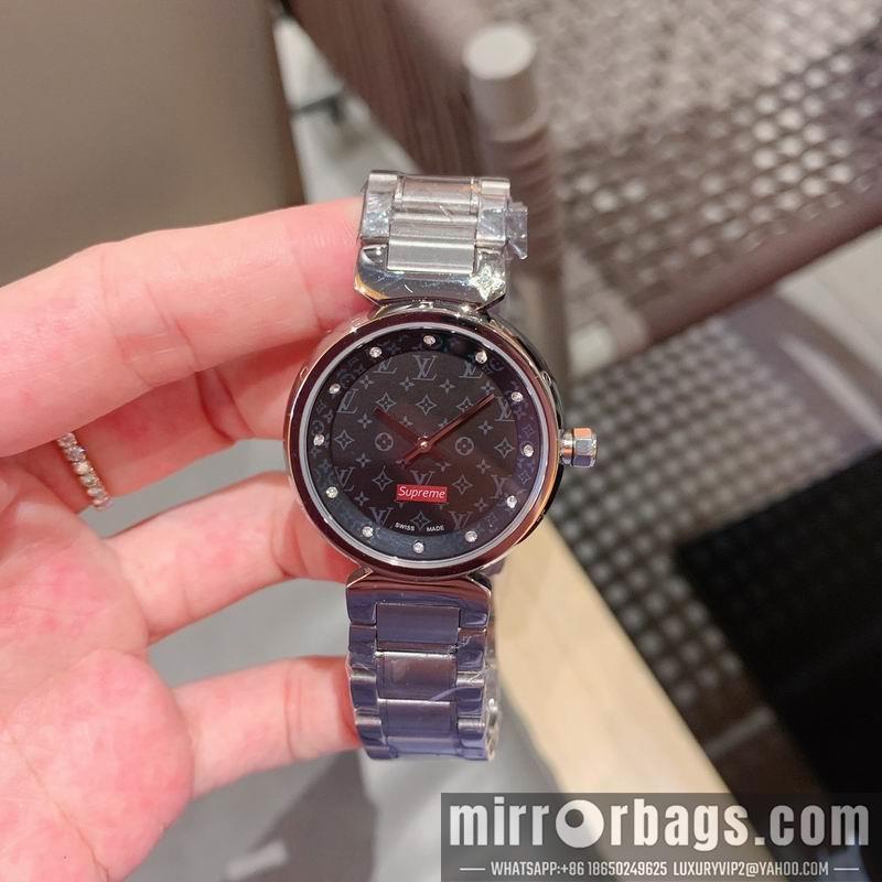 LV X Supreme watch 081658