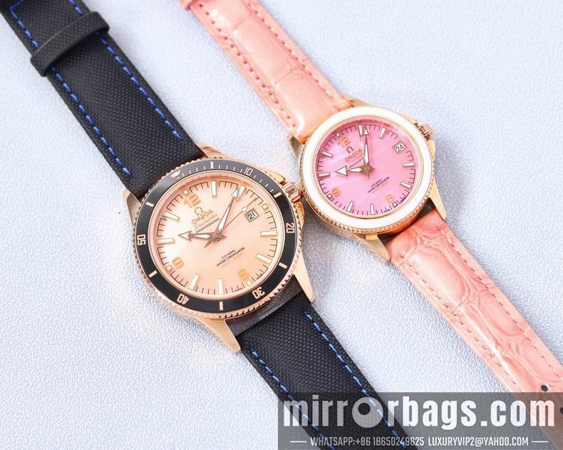 Omega men 41mm women 33mm M138