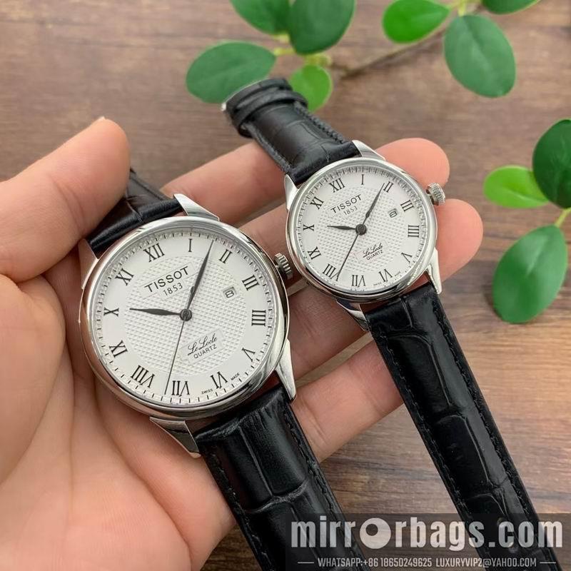 Tissot man 41mm woman 28mm 113005