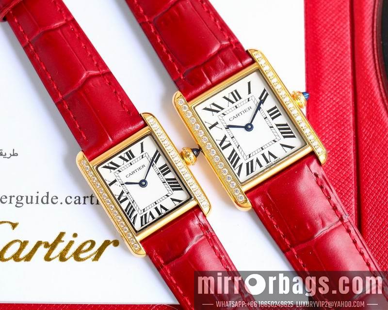 Cartier M33.7X25.5mm S29.5X22mm 022506