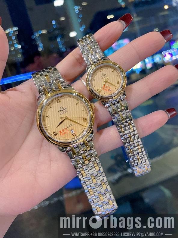 Omega men 39.5mm women 28mm 123168