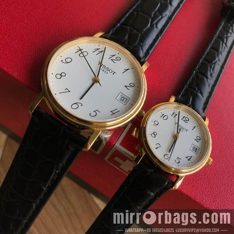 Tissot men 38mm women 28mm M03