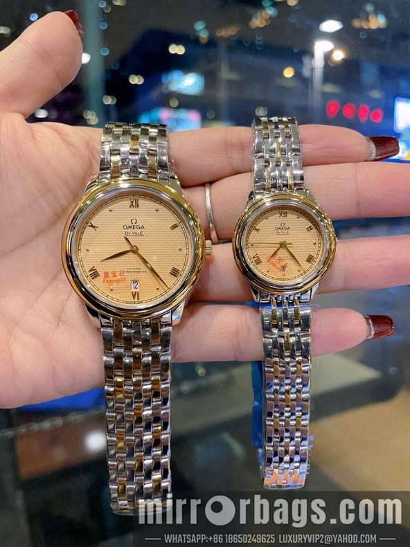 Omega men 39.5mm women 28mm 123168