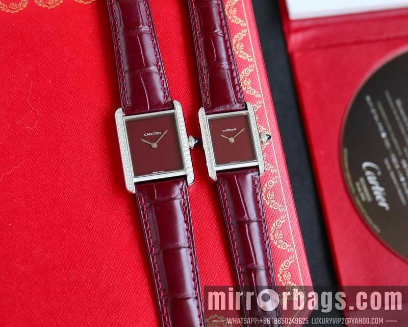 Cartier M33.7X25.5mm S29.5X22mm 123105