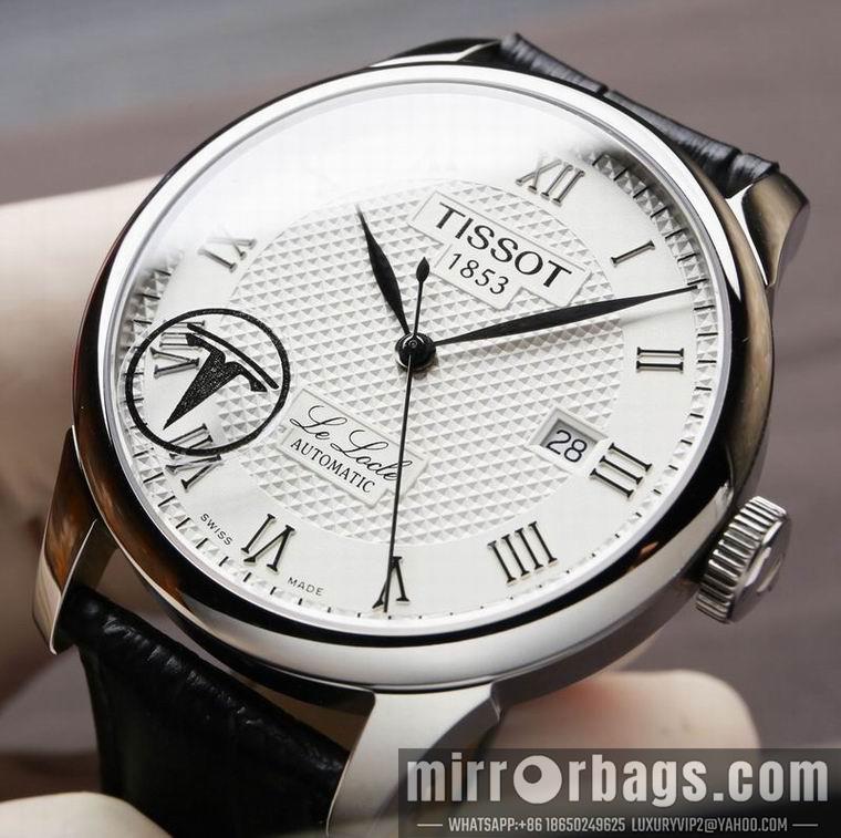  Tissot men 39.3mm women 25.3mm A95