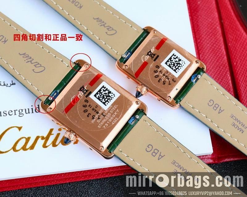 Cartier M33.7X25.5mm S29.5X22mm 123107