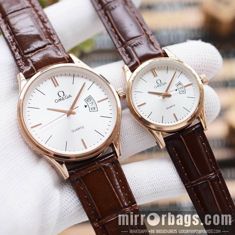 Omega men 39mm women 28X8mm M49