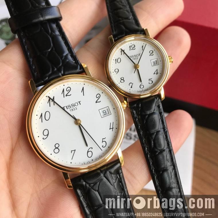 Tissot men 38mm women 28mm M03
