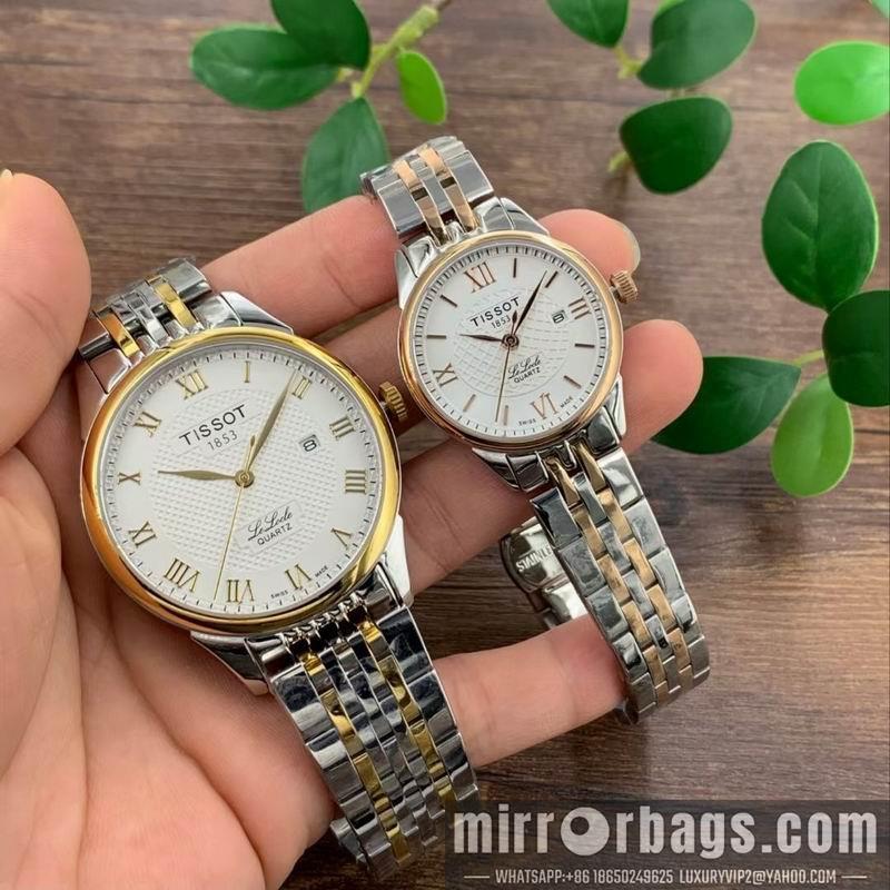 Tissot man 41mm woman 28mm 113006