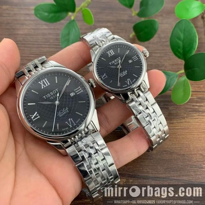 Tissot man 41mm woman 28mm 113006
