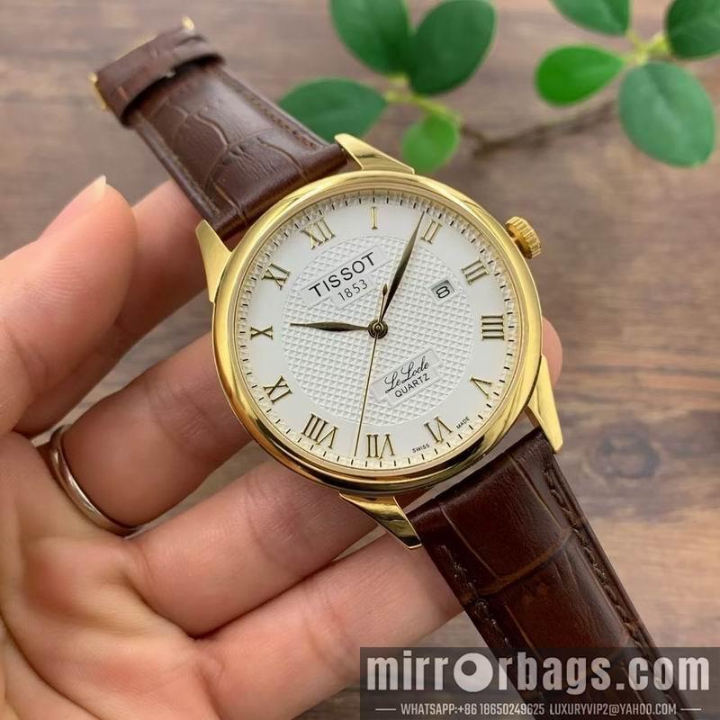 Tissot man 41mm woman 28mm 113005