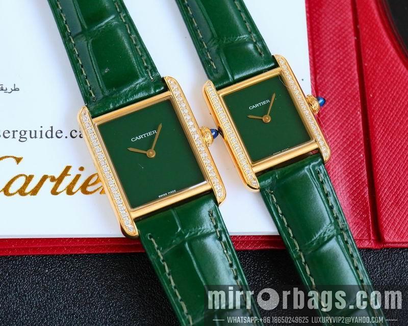 Cartier M33.7X25.5mm S29.5X22mm 123108