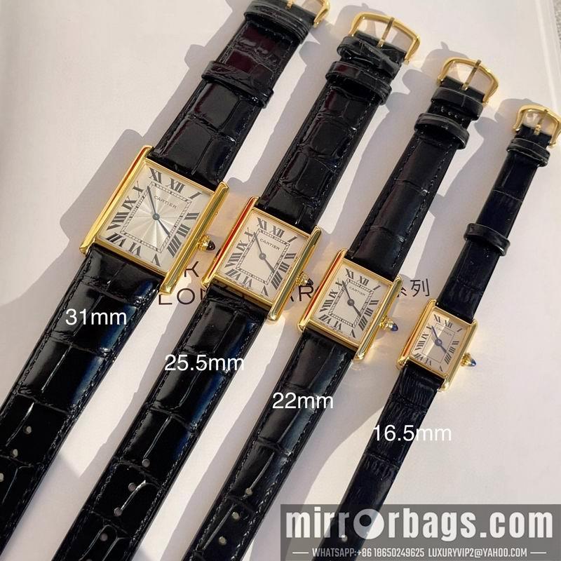 Cartier Mini16.5X24mm S22X29mm L25.5X33mm XL31X40mm 022369