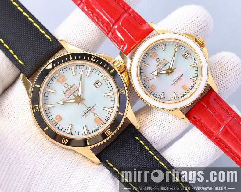 Omega men 41mm women 33mm M138