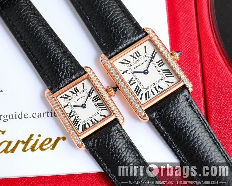 Cartier M33.7X25.5mm S29.5X22mm 022506