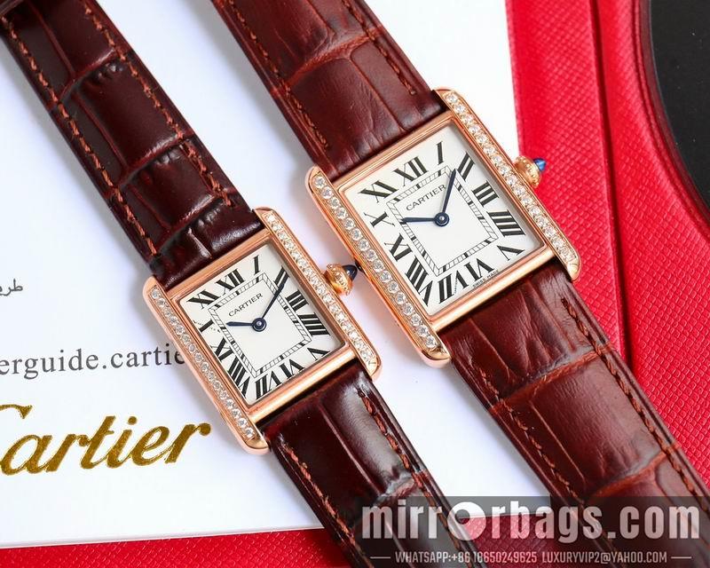 Cartier M33.7X25.5mm S29.5X22mm 022506