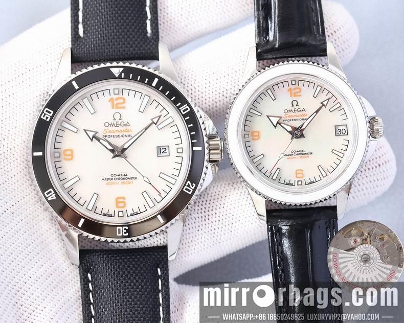 Omega men 41mm women 33mm M138