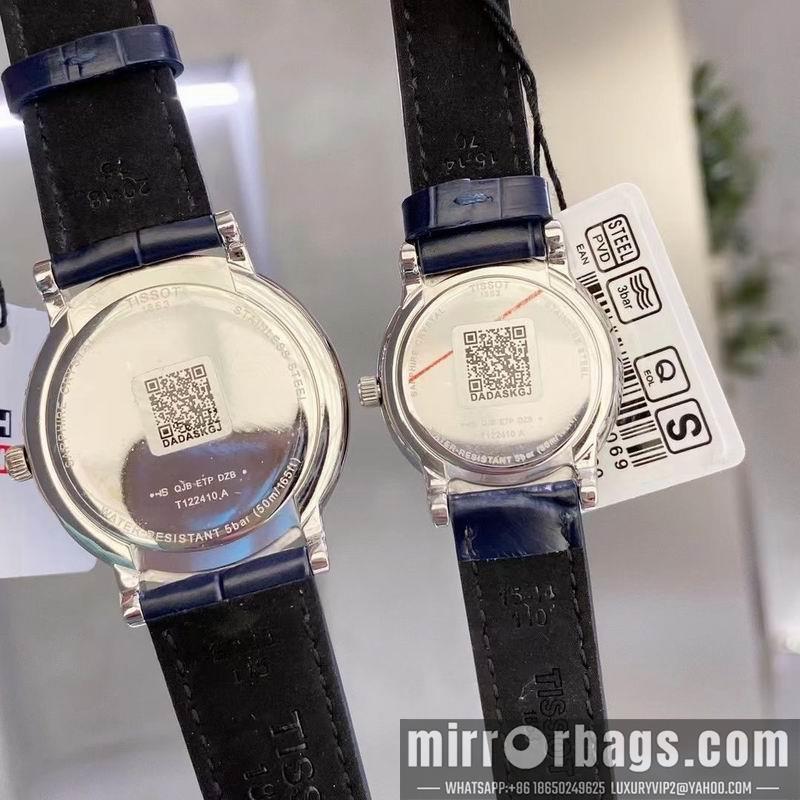Tissot man 41mm woman 28mm 113008