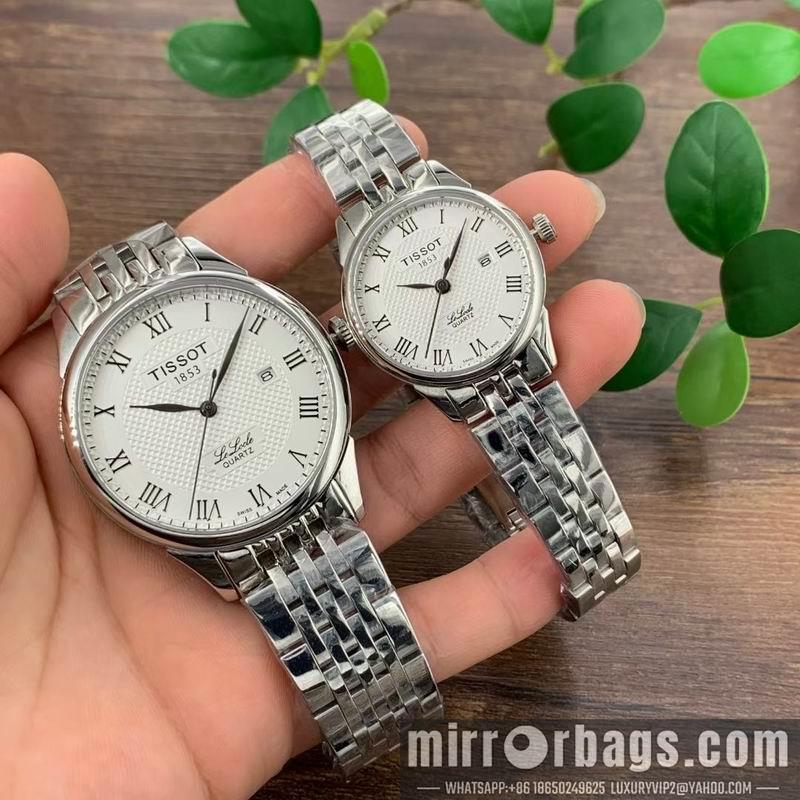 Tissot man 41mm woman 28mm 113006