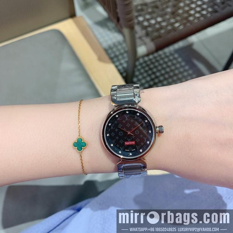 LV X Supreme watch 081658