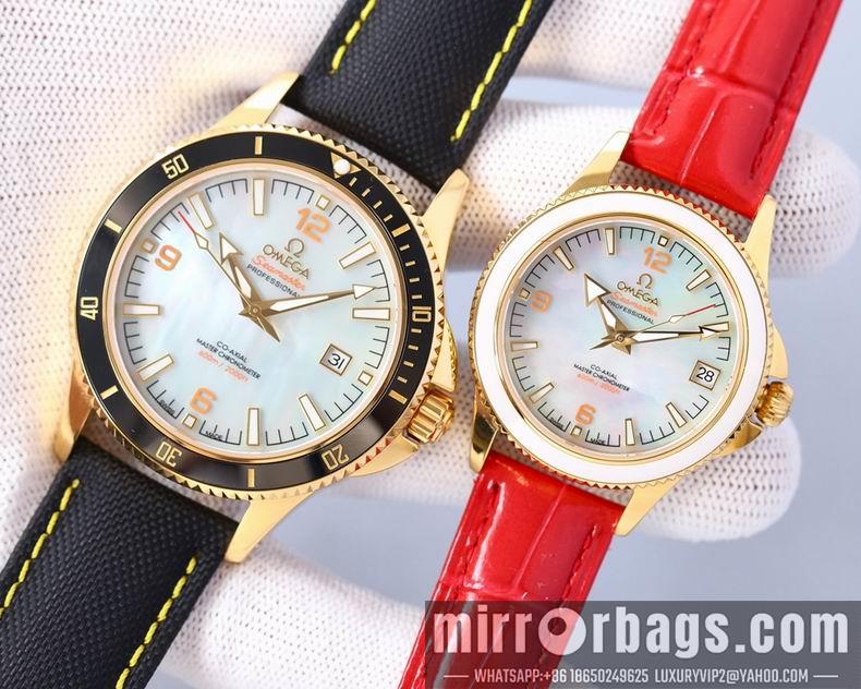 Omega men 41mm women 33mm M138