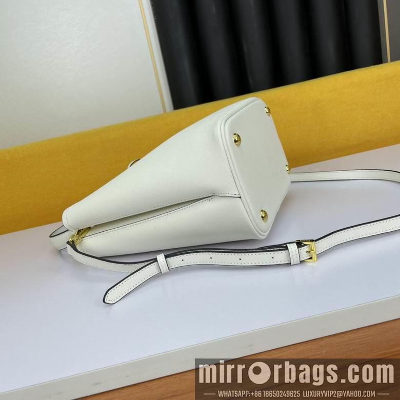 Prada Bags WW1BA213白 23X13X22