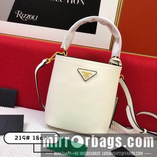 Prada Bags Prada Saffiano 1BA219十字纹 20x11x18cm CN6色