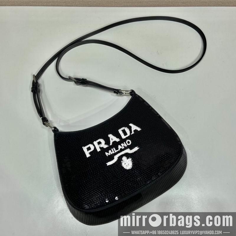 Prada Bags HOBO 1BC169 22X18.5X4.5cm Ap