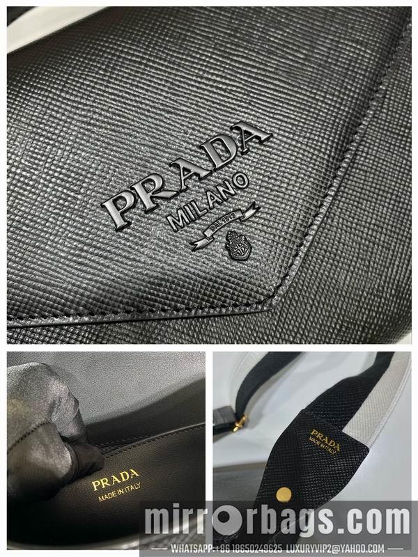 Prada Bags Saffiano Monochrome 1BD317 21x14x6 ap 15