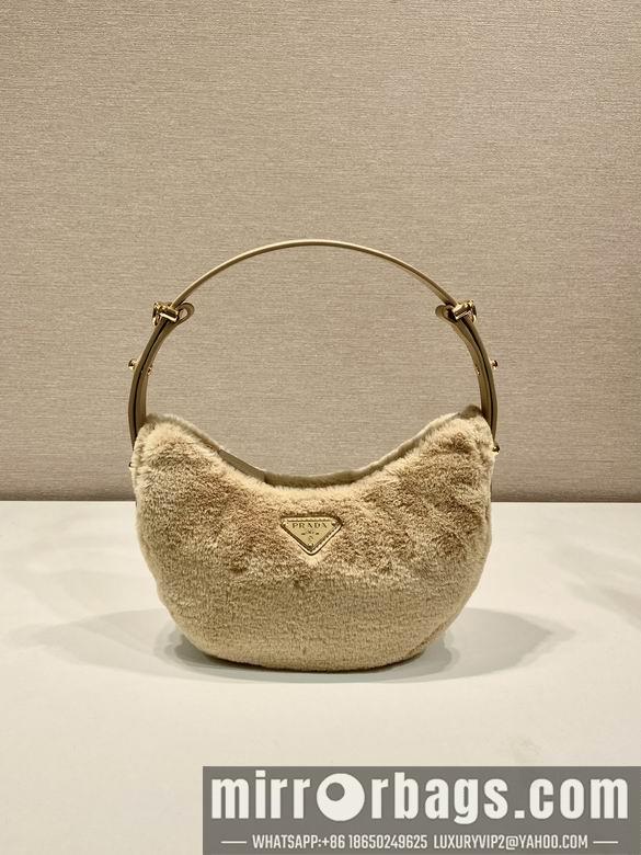 Prada Bags Moon 1BC194羊毛22.5x18.5x6.5m AP