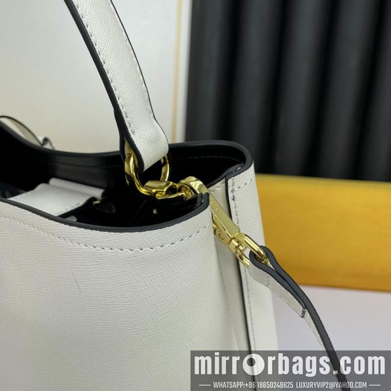 Prada Bags WW1BA213白 23X13X22