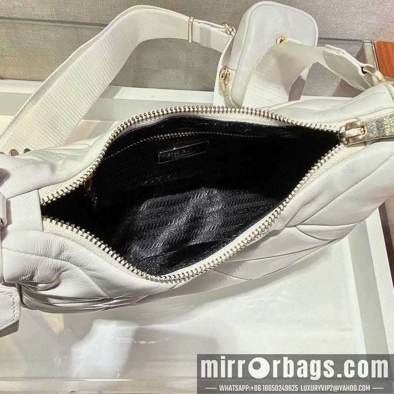 Prada Bags Hobo System 1BC157 24x18.5x9cm ap 06