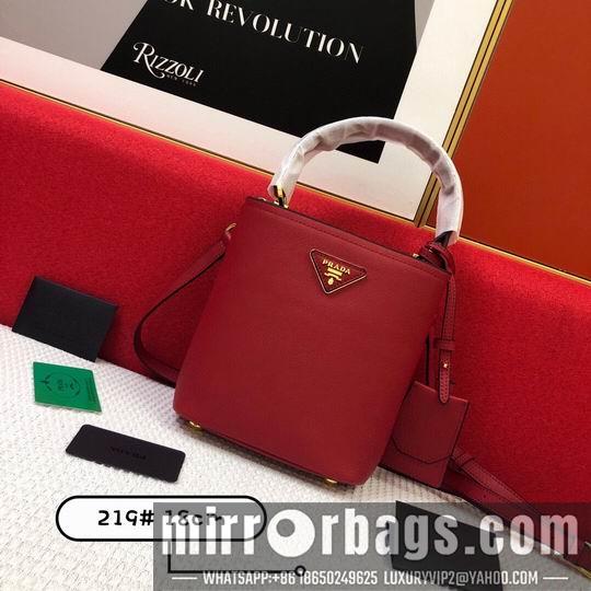 Prada Bags Prada Saffiano 1BA219十字纹 20x11x18cm CN6色